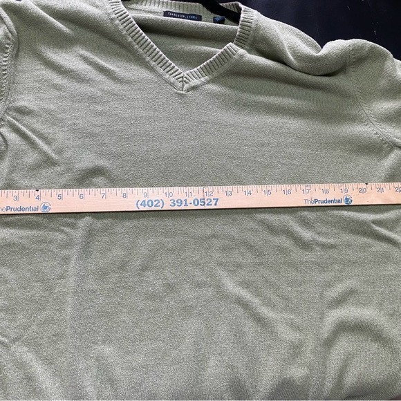 Men’s Van Heusen V Neck Sweater, Size L‎ - Picture 3 of 6